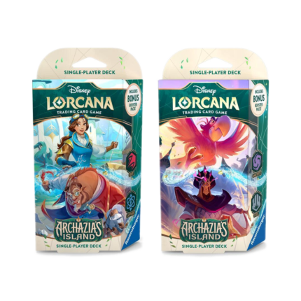 Disney Lorcana Archazia's Island Starter Deck Bundle Set of 2 UK