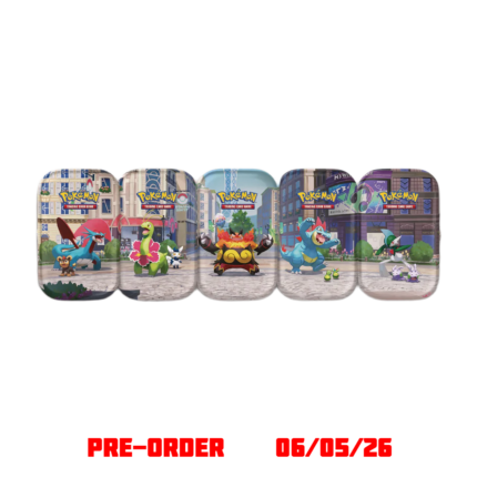 Lumoise City Mini Tins Set of 5 UK