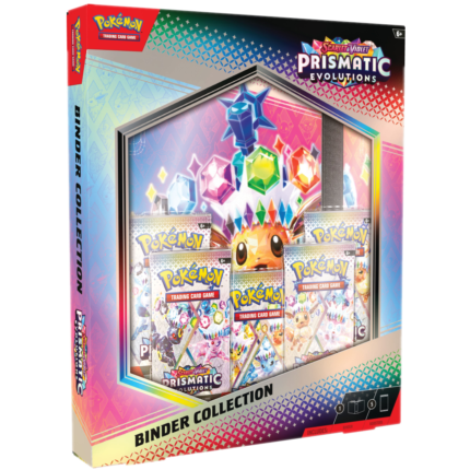 Pokémon Scarlet & Violet Prismatic Evolutions Binder Collection UK