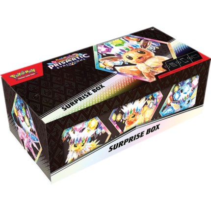 Pokémon Scarlet & Violet Prismatic Evolutions Surprise Box UK