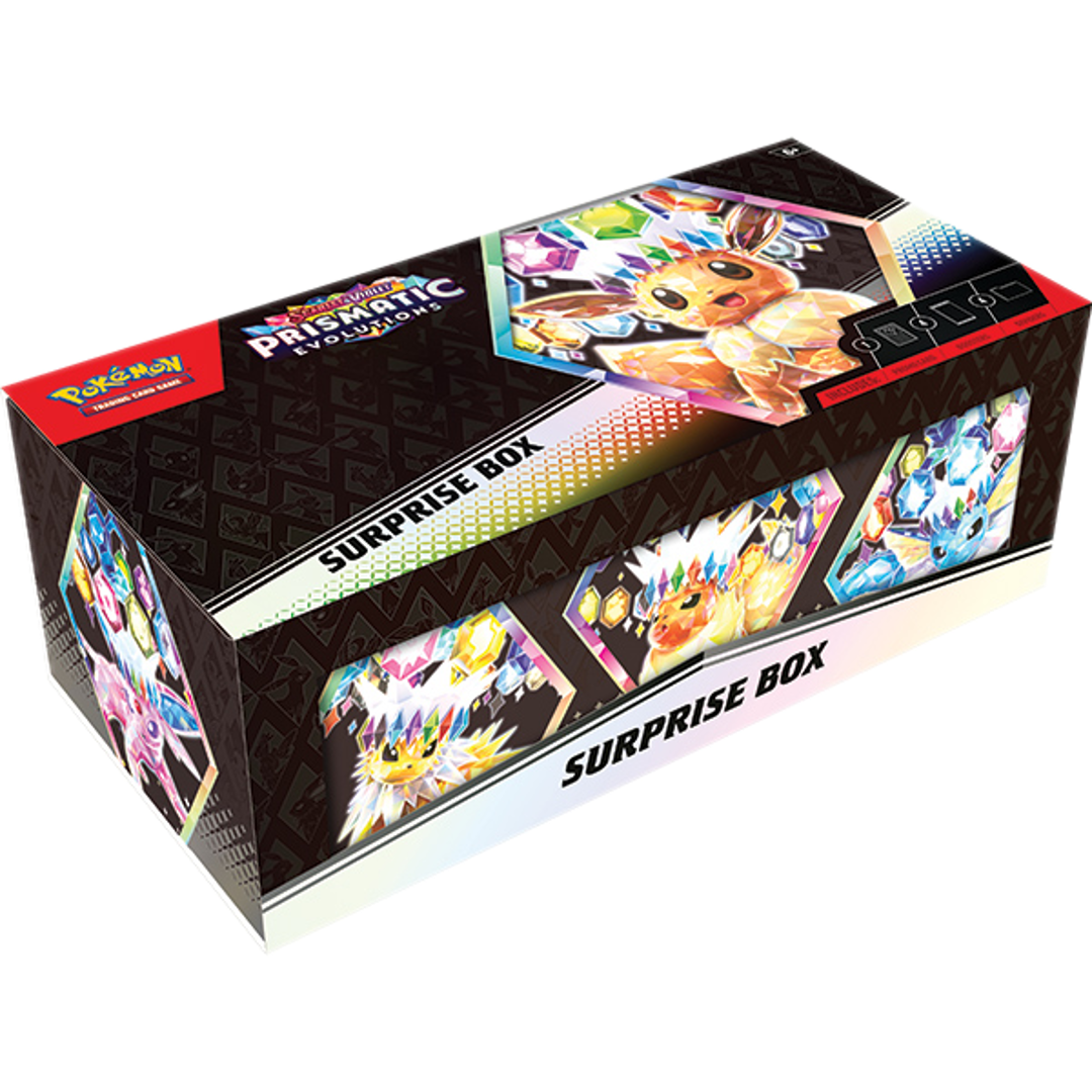 Scarlet & Violet: Prismatic Evolutions Surprise Box Pokémon Scarlet & Violet Prismatic Evolutions Surprise Box UK