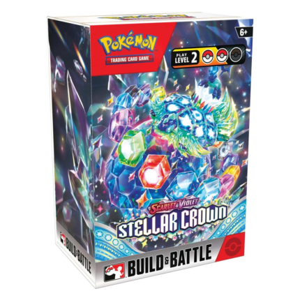 Pokémon Scarlet & Violet Stellar Crown Build and Battle Box UK