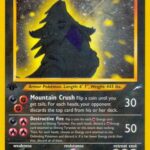 Shining Tyranitar 113/105 Neo Destiny 1st Edition Holofoil UK